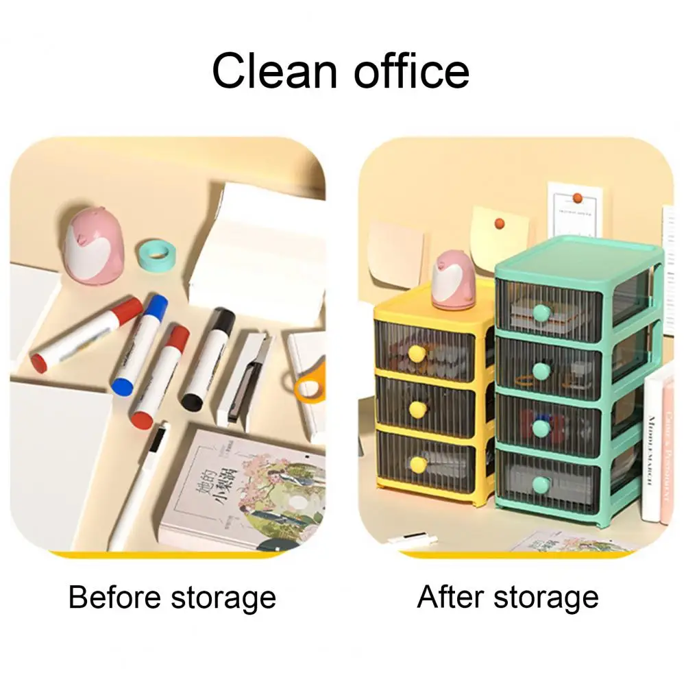 

Makeup Box Detachable Rectangular Widely Applied Dresser Jewelry Pens Makeup Holder Desktop Organizer Office Supplies