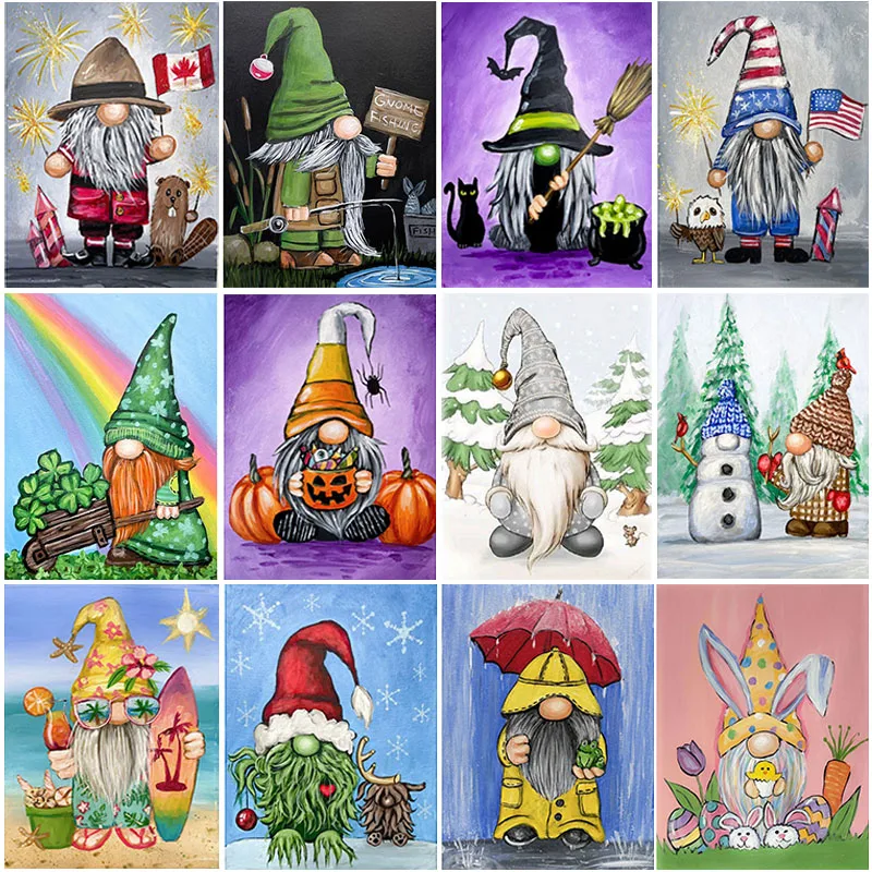 

Алмазная живопись «сделай сам», Мультяшные карлики, Алмазная мозаика, наборы для вышивки крестиком, картина стразы, украшение для дома, подарки