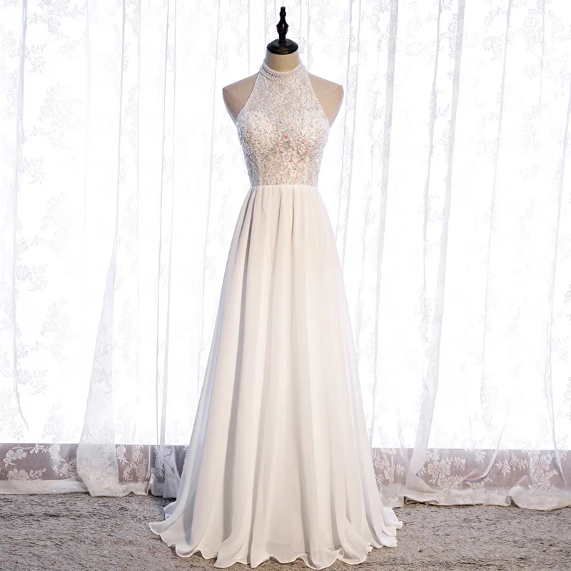 

Long Prom Dresses Women Elegant Formal Evening Dress Chiffon Prom Gowns