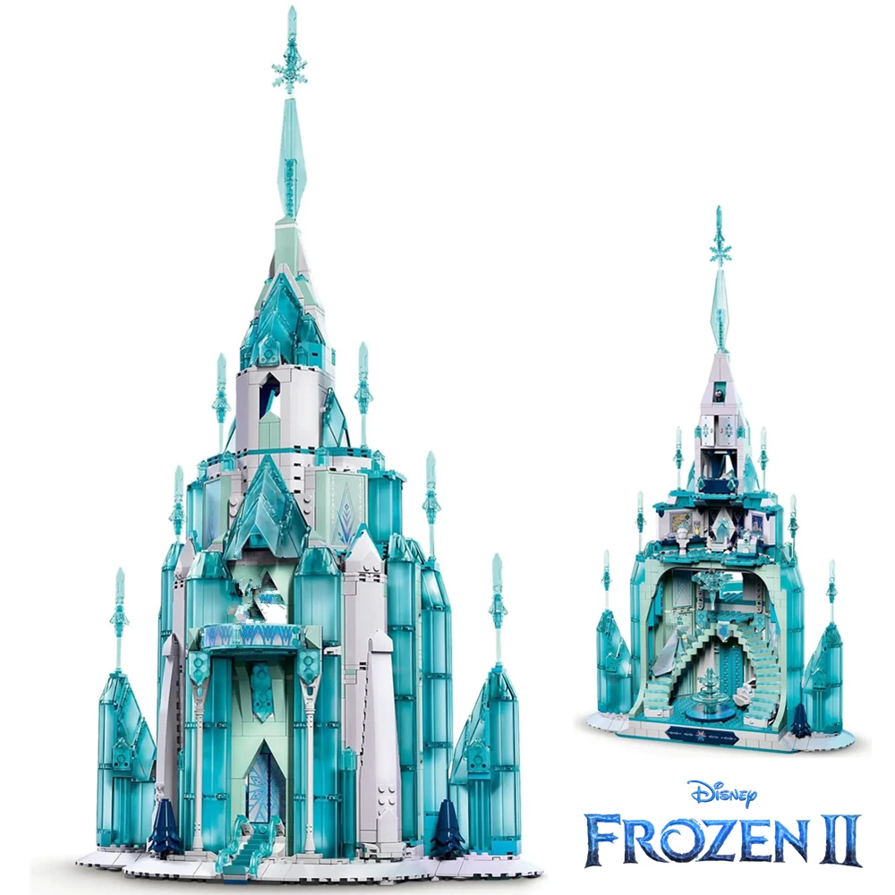

Disney Princess Rapunzel's Tower Tangled Friends Frozen Elsa Ice Snow Castle Building Blocks Bricks Girl Toy Gift Kid 43197
