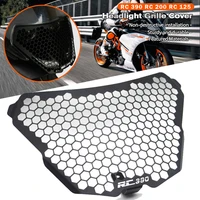 motorcycle stainless headlight guard protector grille grill cover lamp cover for rc125 rc200 rc390 rc 125 200 390 2014 2015 2016