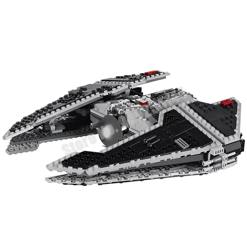 

NEW Star Plan MOC-7749 Interceptor Destroyer Ace Tie Interceptor Fighter Droid Gunship Space Wars Building Block Bricks DIY Toys