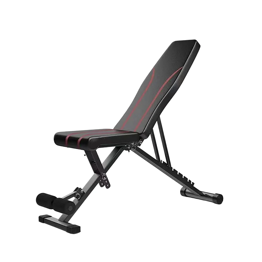 

Foldable Sit Up Benches Multi-Gear Adjustment Dumbbell Stool Horizontal Push Supine Board Abdominal Exercise Fitness Equipment