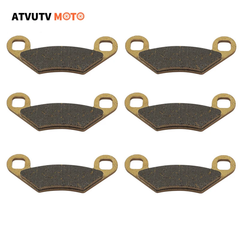 

6pcs/Lot High Quality Brake Pads For ATV UTV POLARIS SPORTSMAN 570 EFI 2014-2017 Front Rear Brakes