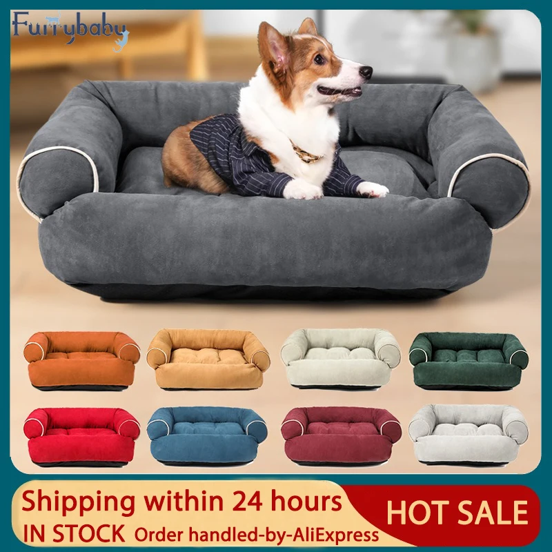 

Thicken Dog Kennel Pet Bed For Dogs Cat House Dog Beds For Large Dogs Pets Products For Puppy Dog Cushion Mat Lounger Bench Sofa