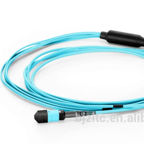 

MTP optical fiber connector /MTP Female connector with Duplex LC Fiber contacts
