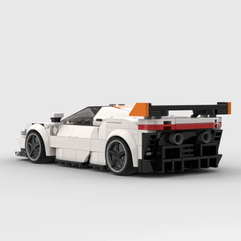 Фото Супер модель спортивного автомобиля Moc, строительные блоки SF90, скоростные чемпионы, модель автомобиля, технология, подарки, строительные блоки, набор для сборки «сделай сам», игрушки №3