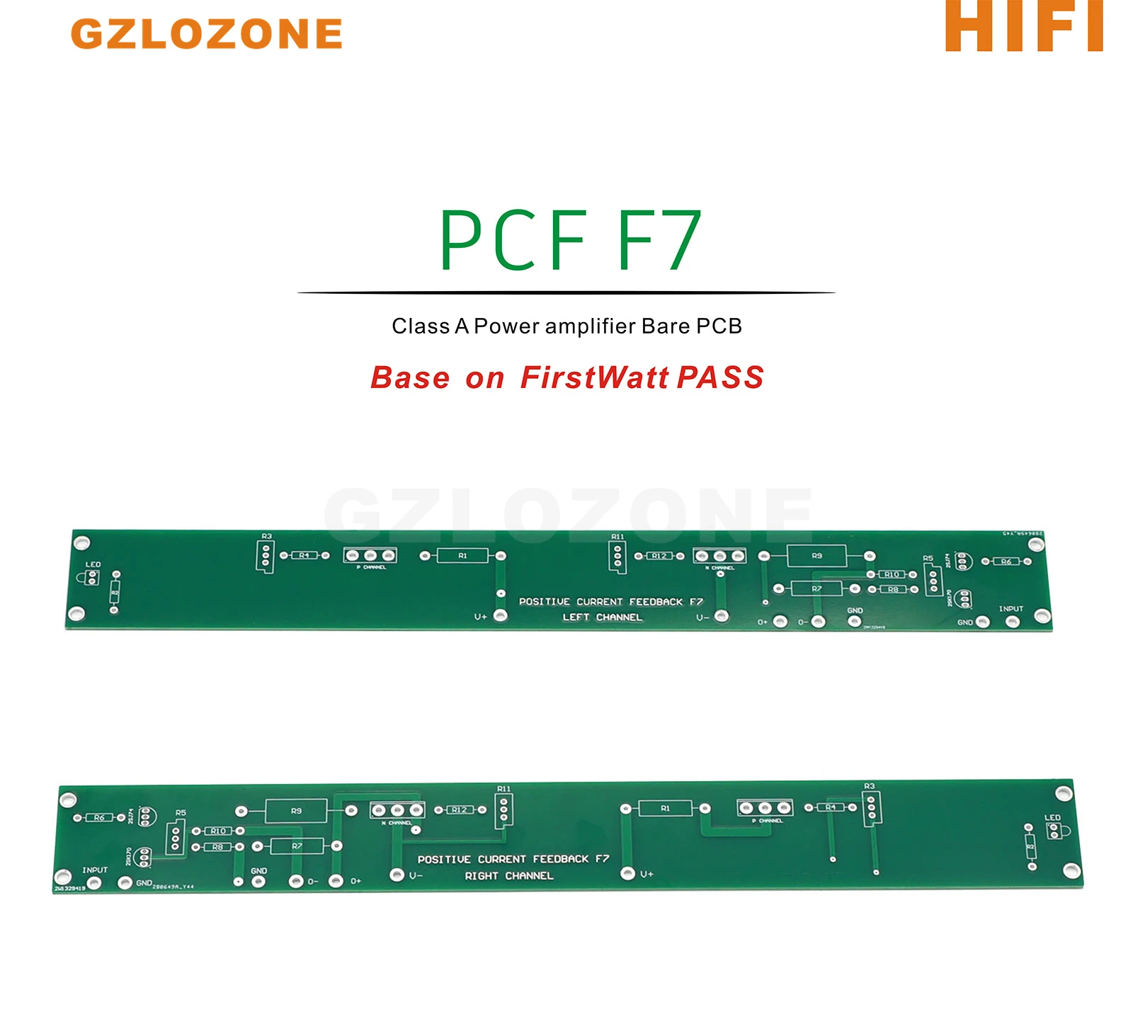 

1 пара, стерео усилитель мощности FirstWatt PASS PCF F7