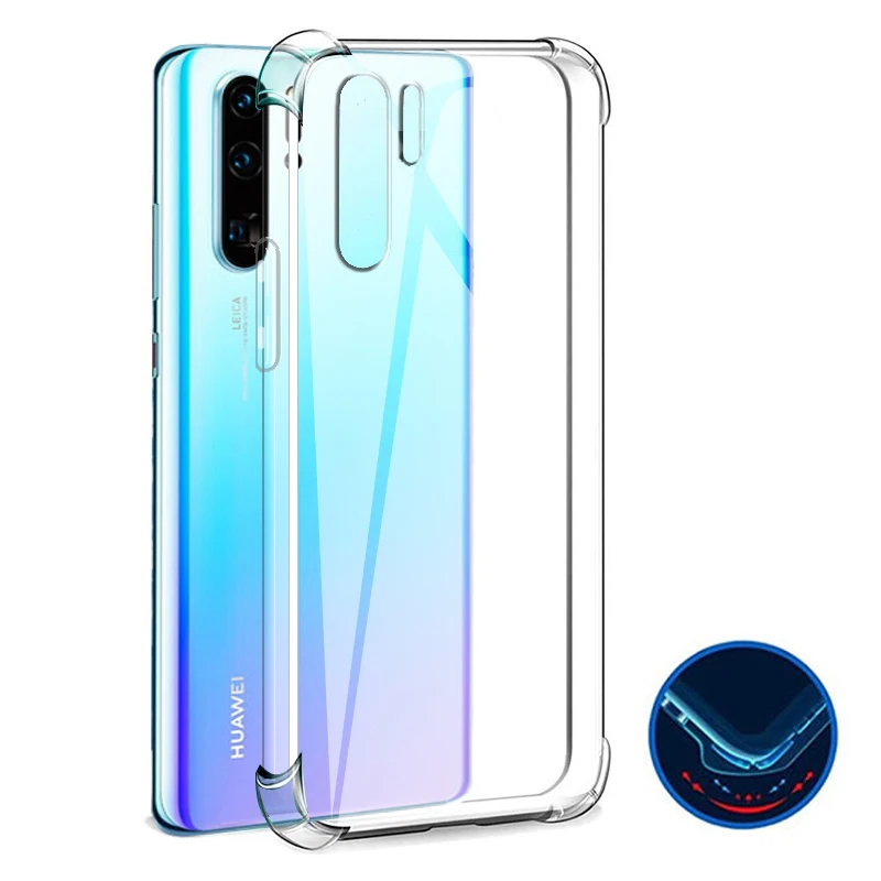 Шокопрочный чехол для Huawei P30 P50 P40 P20 Pro Funda Lite Задняя крышка P Smart 2021 2020 2019 Z On.