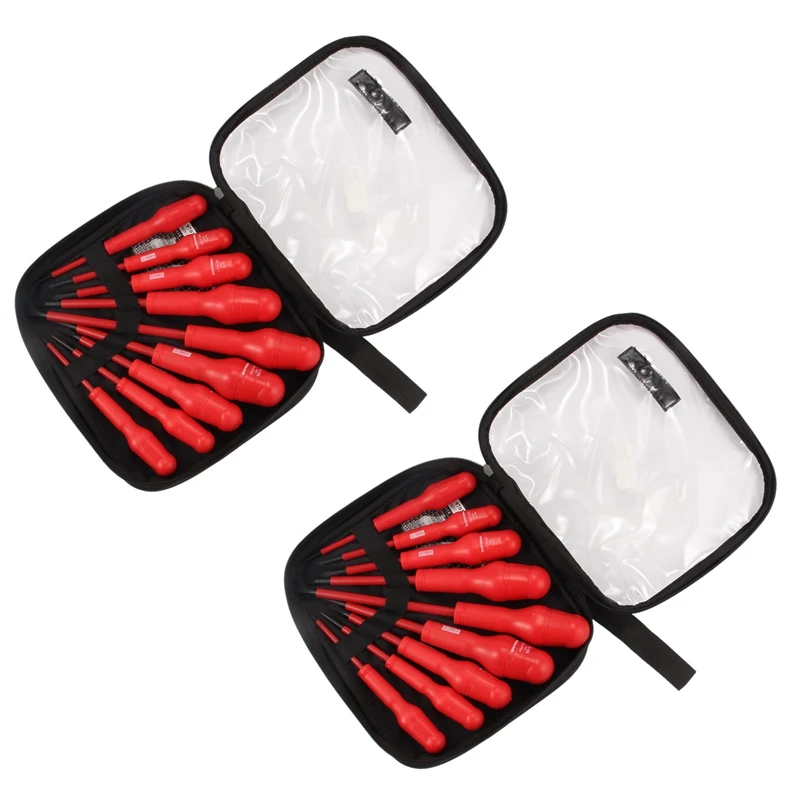 PENGGONG 18 X набор изолированных отверток, специальный электромагнитный прецизионный CR-V высокого напряжения 1000 в