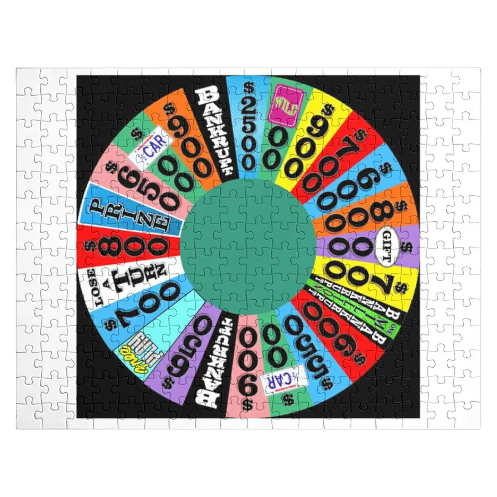 Колесо с призами $ огромный пазл деревянное имя под заказ Деревянный