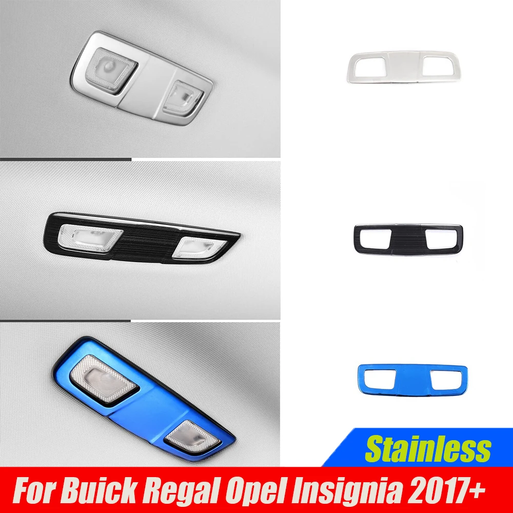 Аксессуары из нержавеющей стали для Buick Regal 2017 2018 2019 2020, декоративная наклейка на заднюю раму с индикатором света, Обложка, отделка, Стайлинг автомобиля