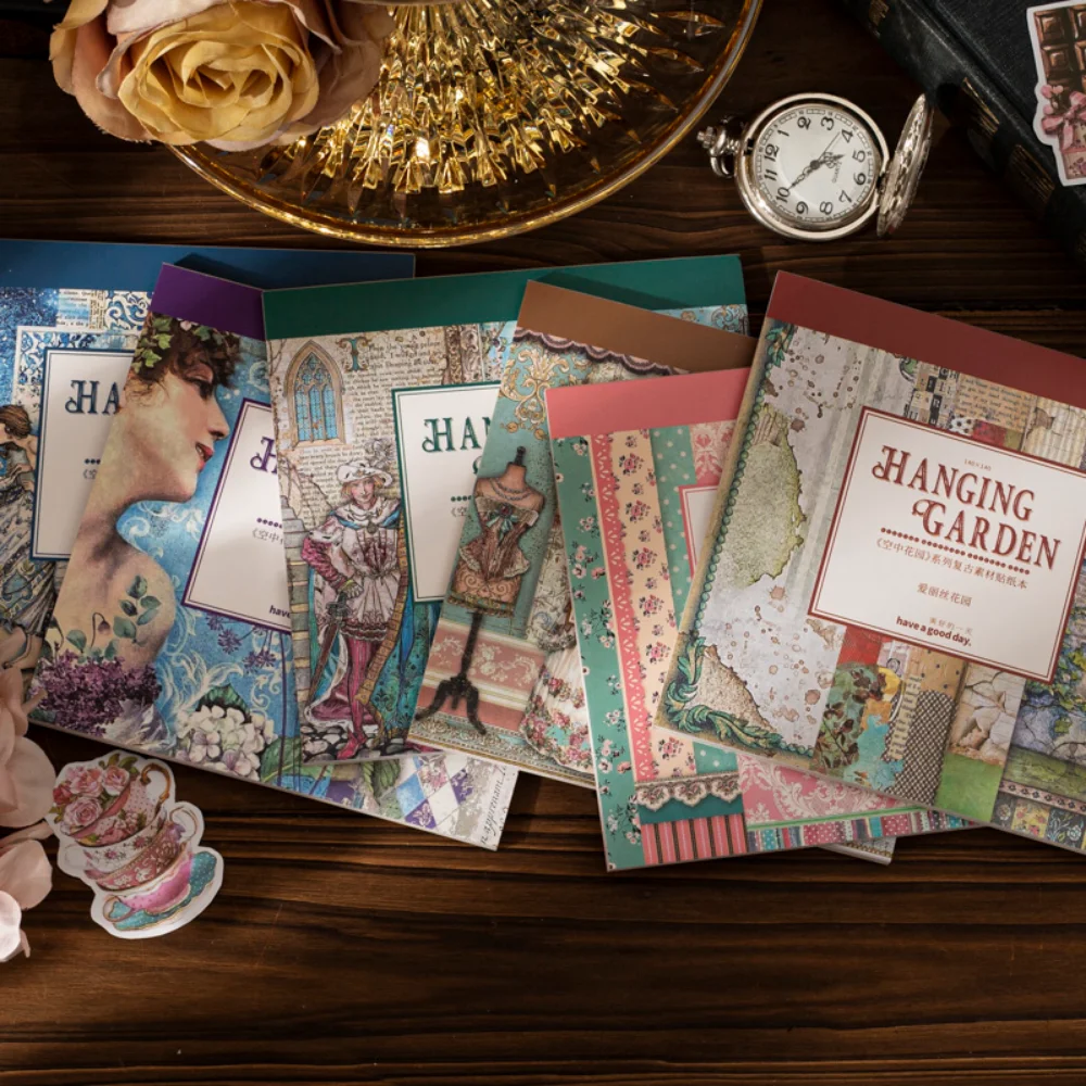 

Mr. Paper, 6 стилей, 25 шт./книжка, винтажный персонаж, стикер Washi, европейская принцесса, сад, ручная аккаунтная декоративная фотография