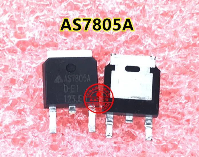 

AS7805ADTR-E1 AS7805A TO-252-3 1A 5V。10 pcs/lot，Shipment Fast goods deliver ！！