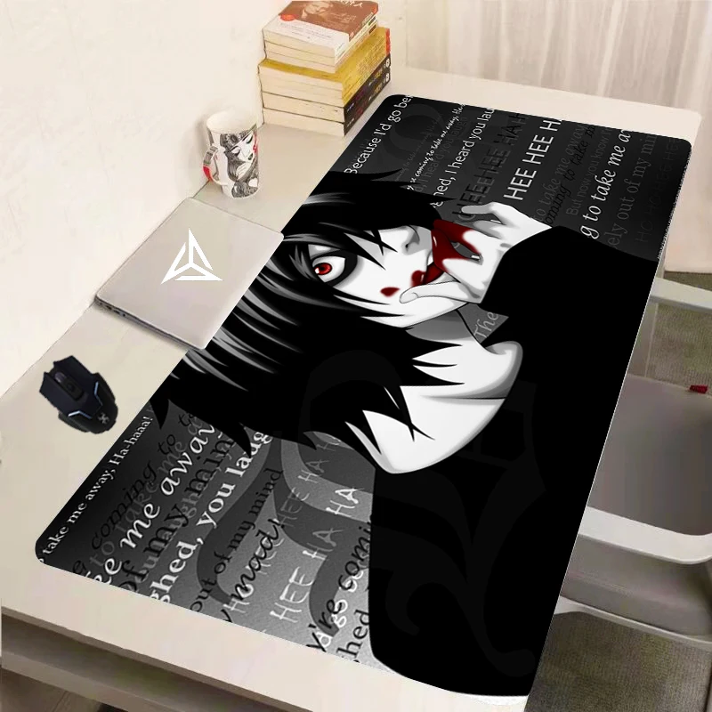 

Mousepad HD Custom Large XXL MousePads keyboard pad Anime Death Note Carpet Natural Rubber Office Soft Desktop Mouse Pad