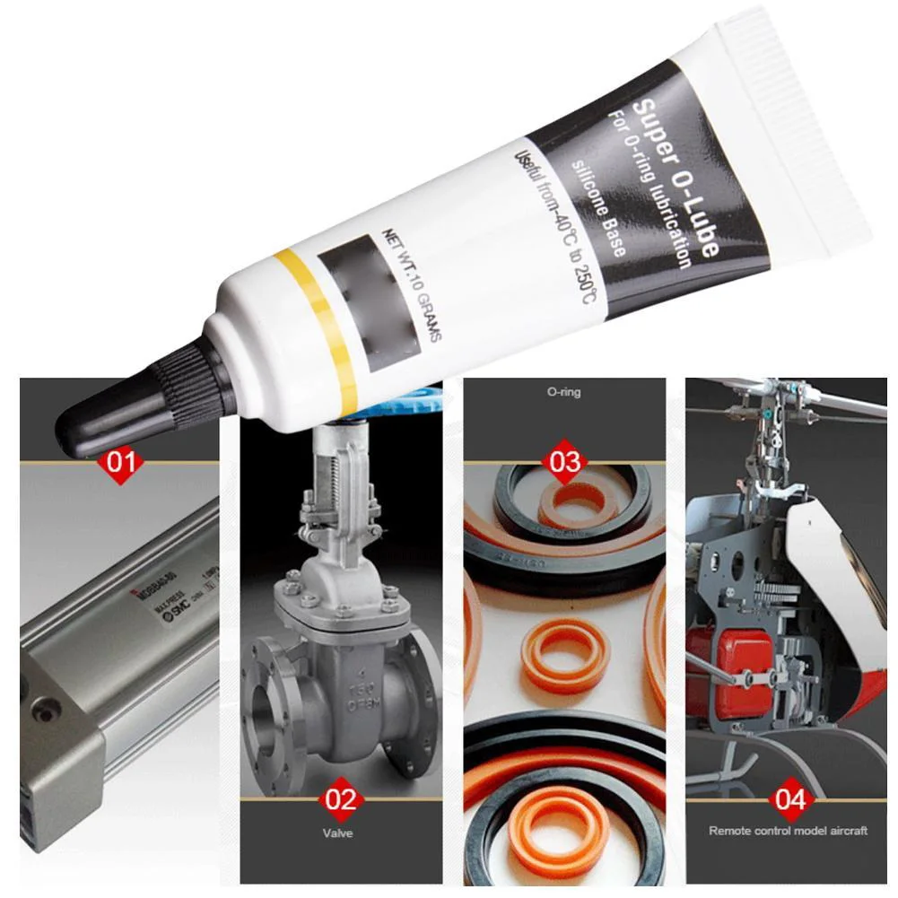 

New High Grade Silicone Grease Lubricant Super O-Lube O-Ring Lubrication for O-Ring Maintenance of Aquarium Filter Tank
