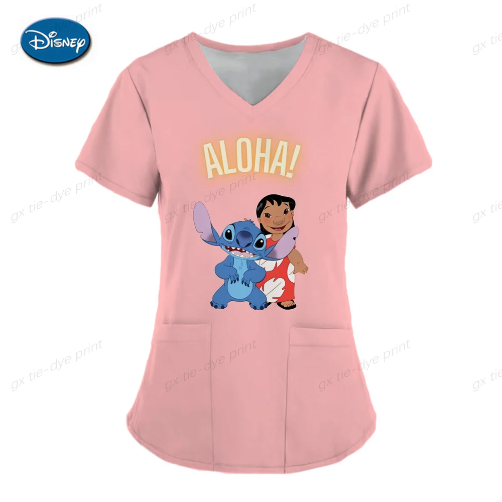 Униформа медсестры для больницы женская модель повседневные фонарики с коротким