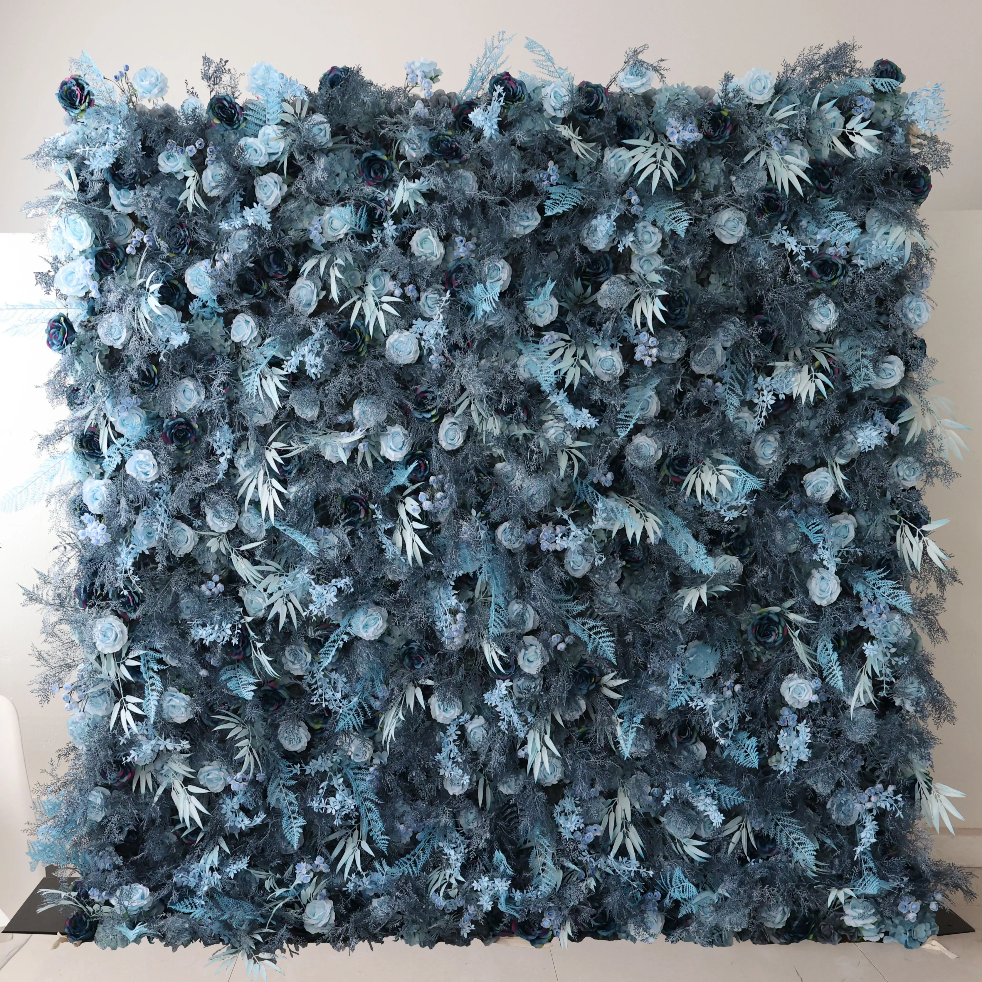 YuLiFlower Индивидуальные свадебные настенные украшения свертывающиеся 5D цветы