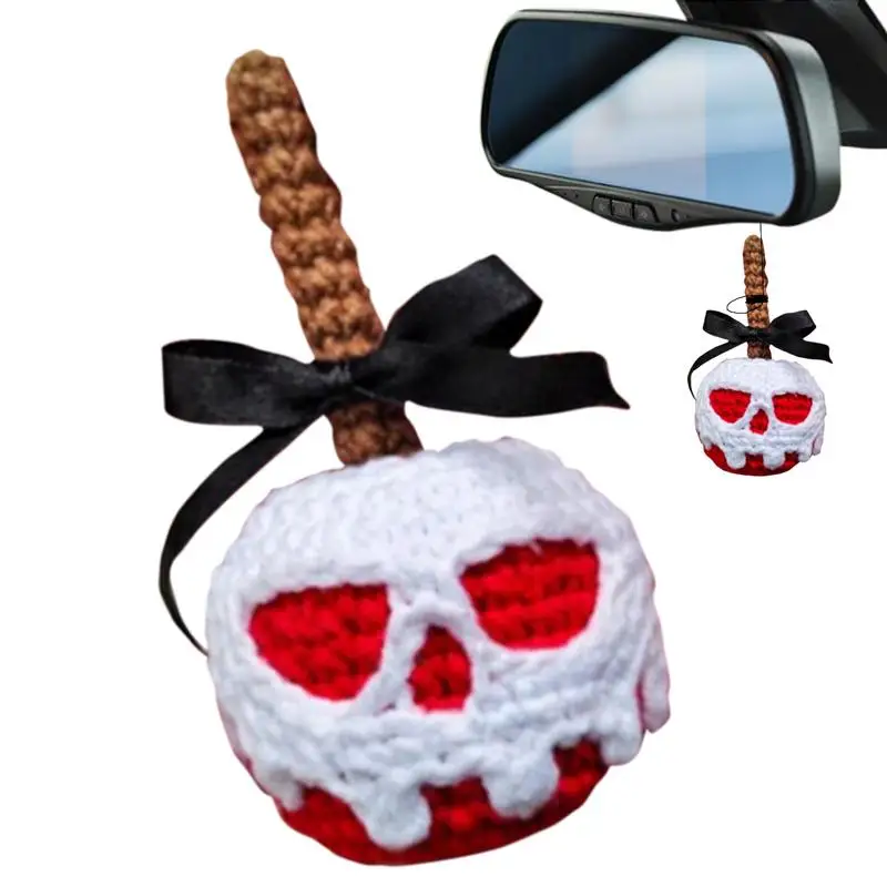 Вязаная крючком тыква в деревенском стиле тыквы с черепом доме декоративная