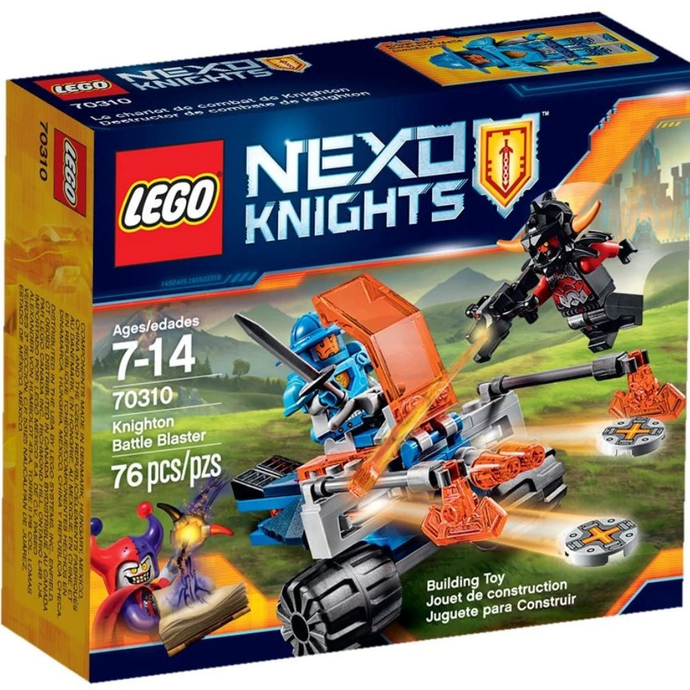 Конструктор LEGO Nexo Knights (Нексо Найтс) 70310 Королевский боевой бластер 7+ | Игрушки и