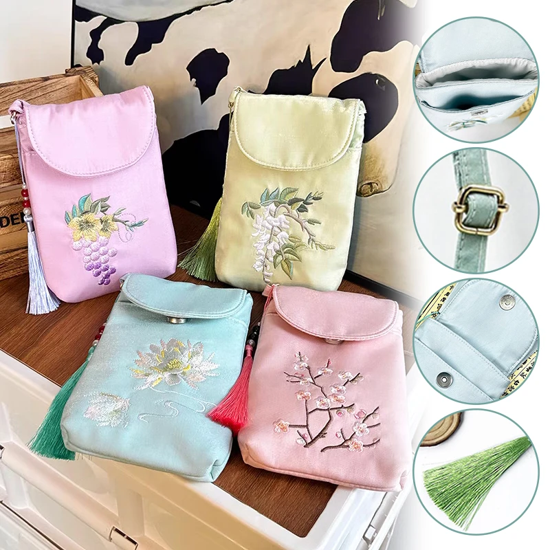 Женская сумка-мессенджер Hanfu в китайском стиле