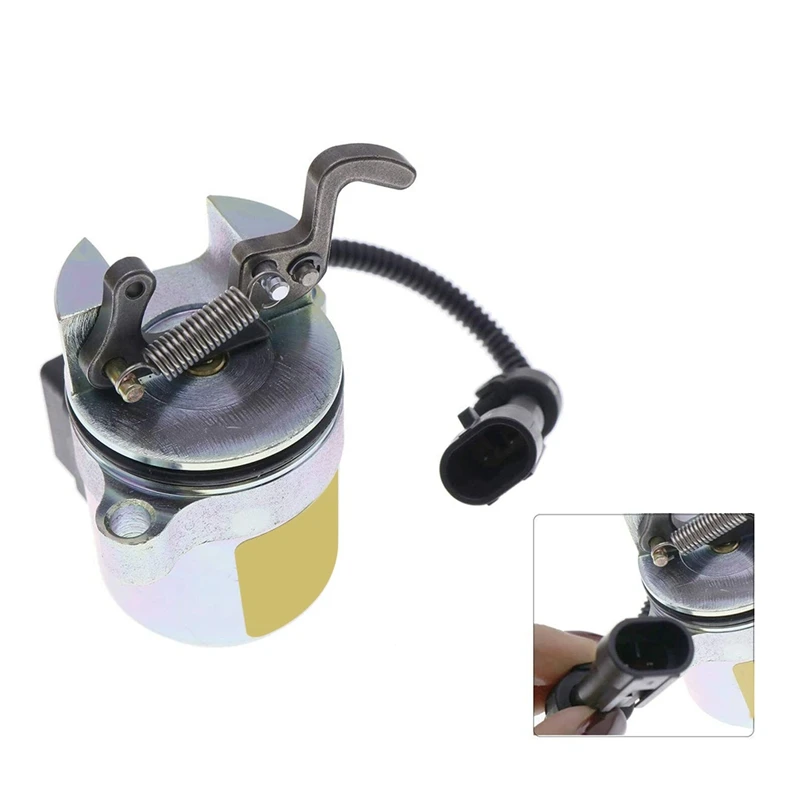 

Соленоид топливного останова T114678 04287583, 1 шт., 12 В, запчасти, аксессуары для Volvo L35 ZL402C ZL30 L32B F4L2011