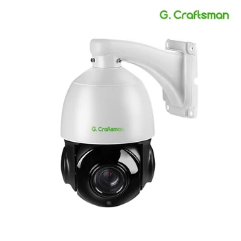 5.0MP POE 30X PTZ Dome IP Camera Outdoor HI3516E+SONY335 5.35-96.3mm Optical Zoom IR 60M CCTV Security Waterproof G.Craftsman