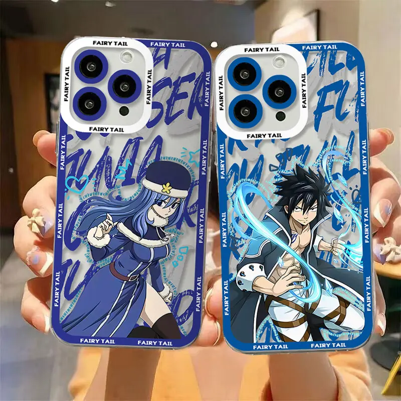 Чехол для телефона с изображением аниме Fairy Tail Xiaomi Redmi Note 13 12 12C 11 10 10C 13C 10s 9 9s 9A 9T 9C 8 7