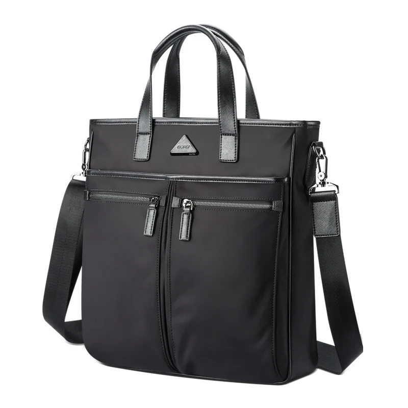 2022 Men Casual Briefcase Large Capacity Office Handbag Waterproof Laptop Shoulder Bag Free Shipping Messenger Computer Handba