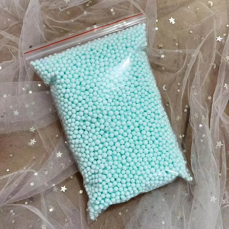 Цветные пенопластовые шарики 4-6 мм