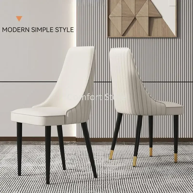 Кухонные обеденные стулья из искусственной кожи комод для спальни салон