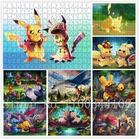 pokemon pikachu cartoon jigsaw puzzles 3005001000 pieces japanese anime creative puzzles for adult kids decompressing toys