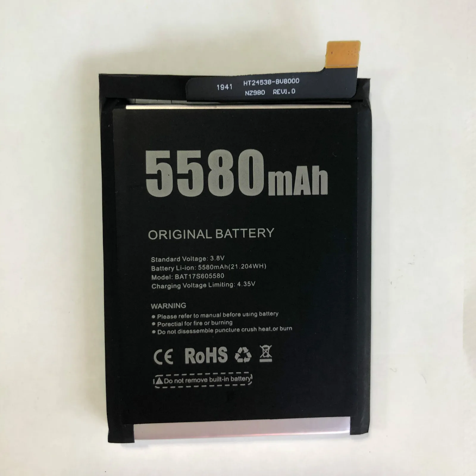 

Аккумулятор для Doug Doogee S60 S60 Lite S60 Bat17m15580 Bat173605580