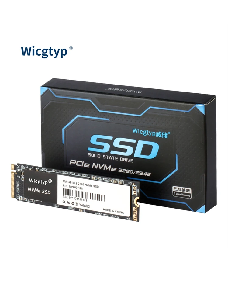 NVMe 2TB 1TB 128GB 256GB 512GB SSD M2 M.2 PCIe3.0 Interno Disco Duro Solid для ПК Настольный ноутбук TLC Жесткий