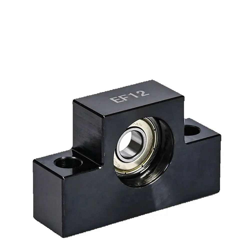 

QYMT 1 комплект EF06 EF08 EF10 EF12 EF15 EF20 Концевая опора шарикового винта Профессиональная фиксированная сторона для деталей с ЧПУ Концевая опора шарикового винта