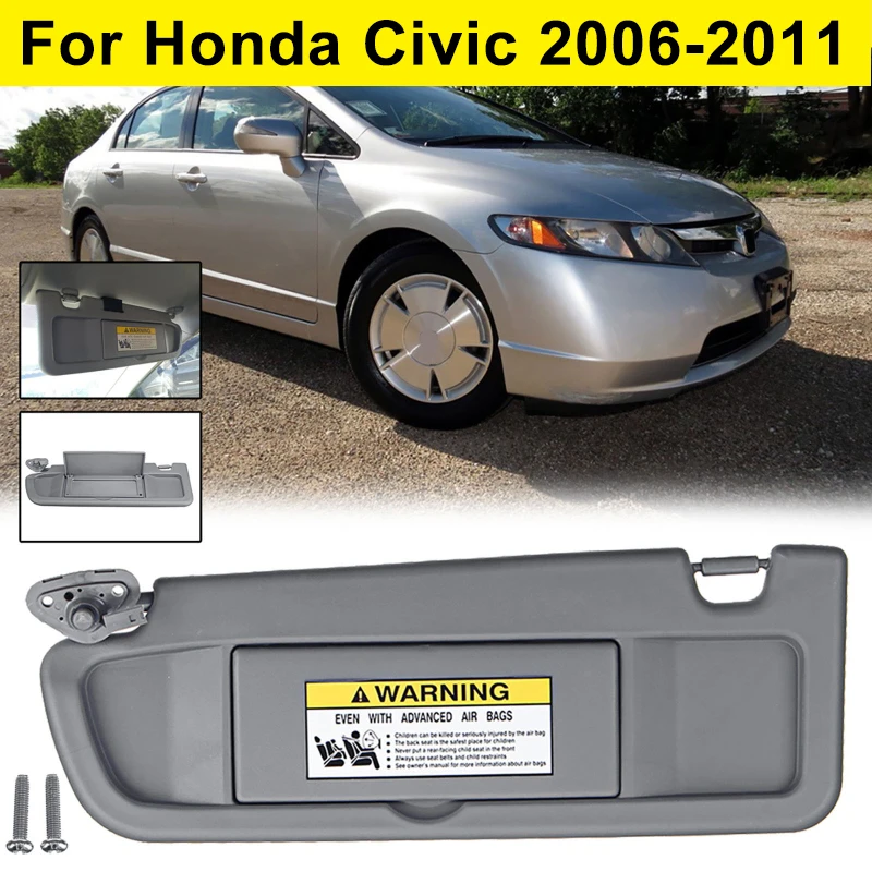 

Car Sun Visor with Make-up Mirror for Honda Civic 2006-2011 (Left Drive)