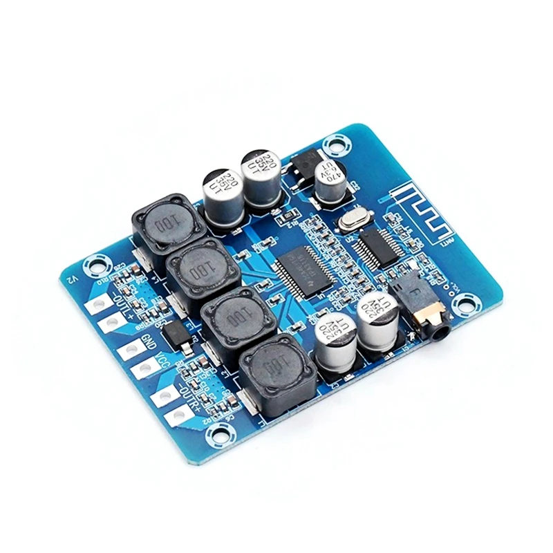 

Retail XH-M314 Bluetooth Digital Power Amplifier Board TPA3118 Dual 45W Audio Module AUX Decoding