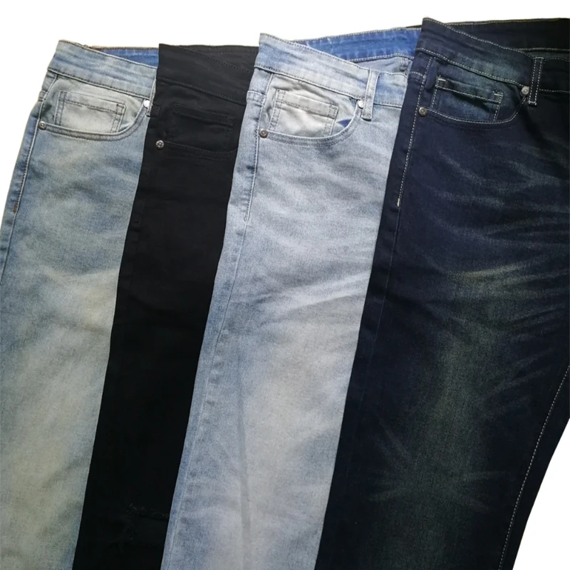 22ss Y2k Jeans Street Fashion Stretch Slim Fit Mens Jeans High Street Men Clothing Jeans Men Black Jeans Pencil Pants
