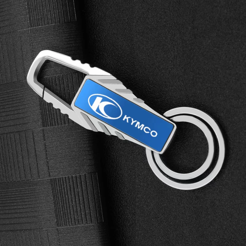 

Motorcycle Keychain Blue Keyring For KYMCO Xciting 250 300 400 AK550 CT250 CT300 S400 Downtown 125i 350i Town Accessories