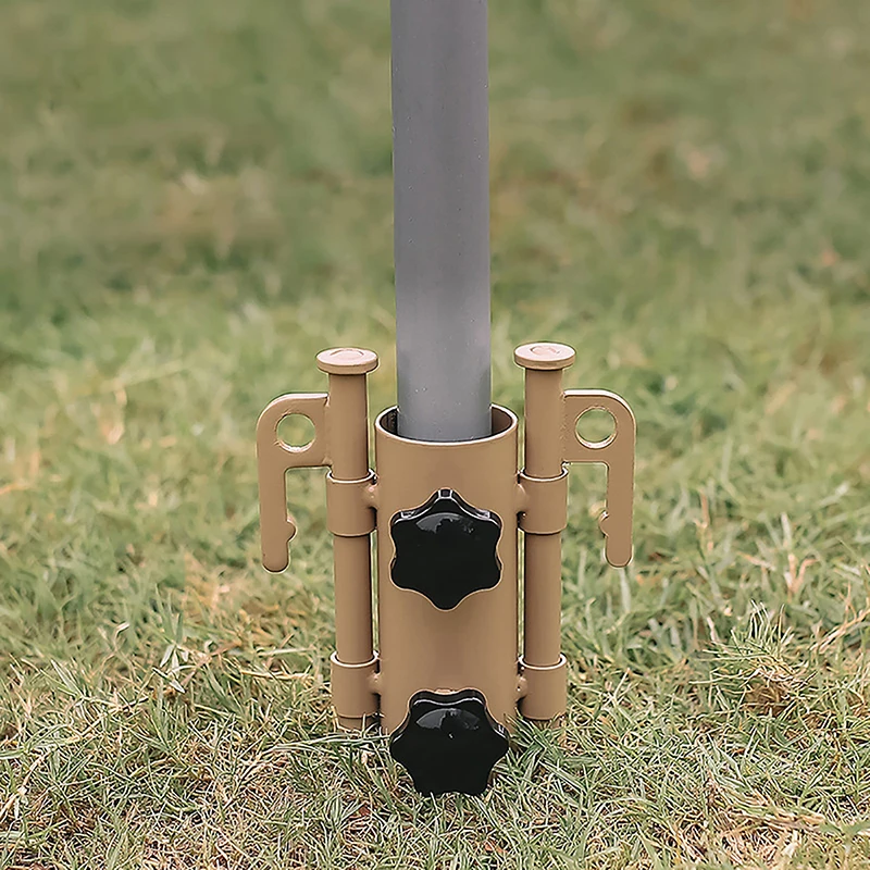 Цветной тент навес Крепление трубы заземление держатель Регулируемая внешняя