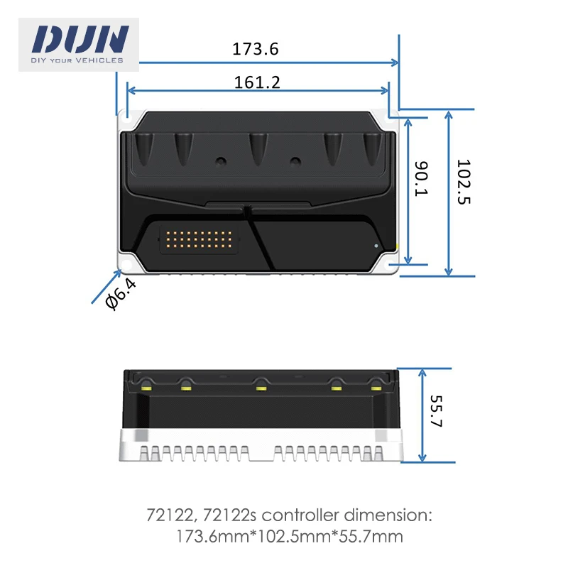 Контроллер скорости M1 M + U1 U + N1S LingBo LBMC72122S 50-60kmh для самоката NIU (art.: 3920c2cd930b1) - 3920c2cd930b1