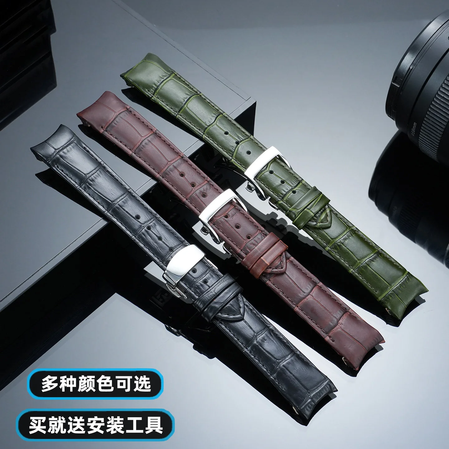 Фото Ремешок для часов из натуральной кожи Arc Interface Calf для Seiko Prospex Alpinist SBDC/SPB sbdc089/087/135 SPB121J1/119/123 sarb017 №2