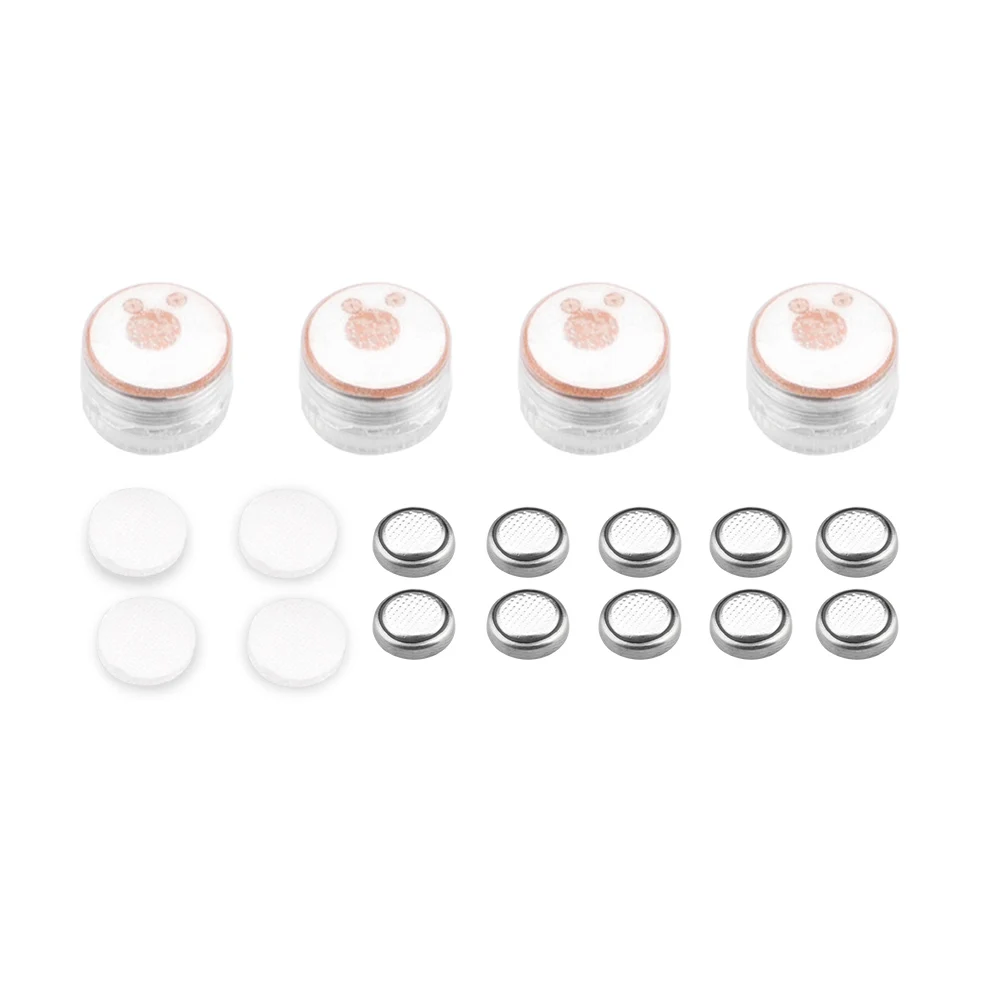 

4pcs Flash Drone Night Flight Light ABS Searchlight Led Signal Lamp Easy Install Anti Lost With Battery Mini For DJI Mavic Air 2