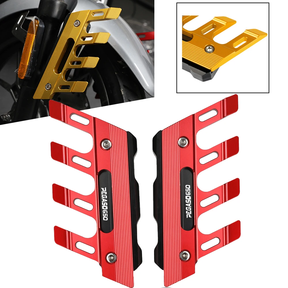 

Front Fender Side Protection Guard Mudguard Sliders Accessories For Aprilia Pegaso 650 Pegaso650 1992 1993 1993 1994 1995 1996