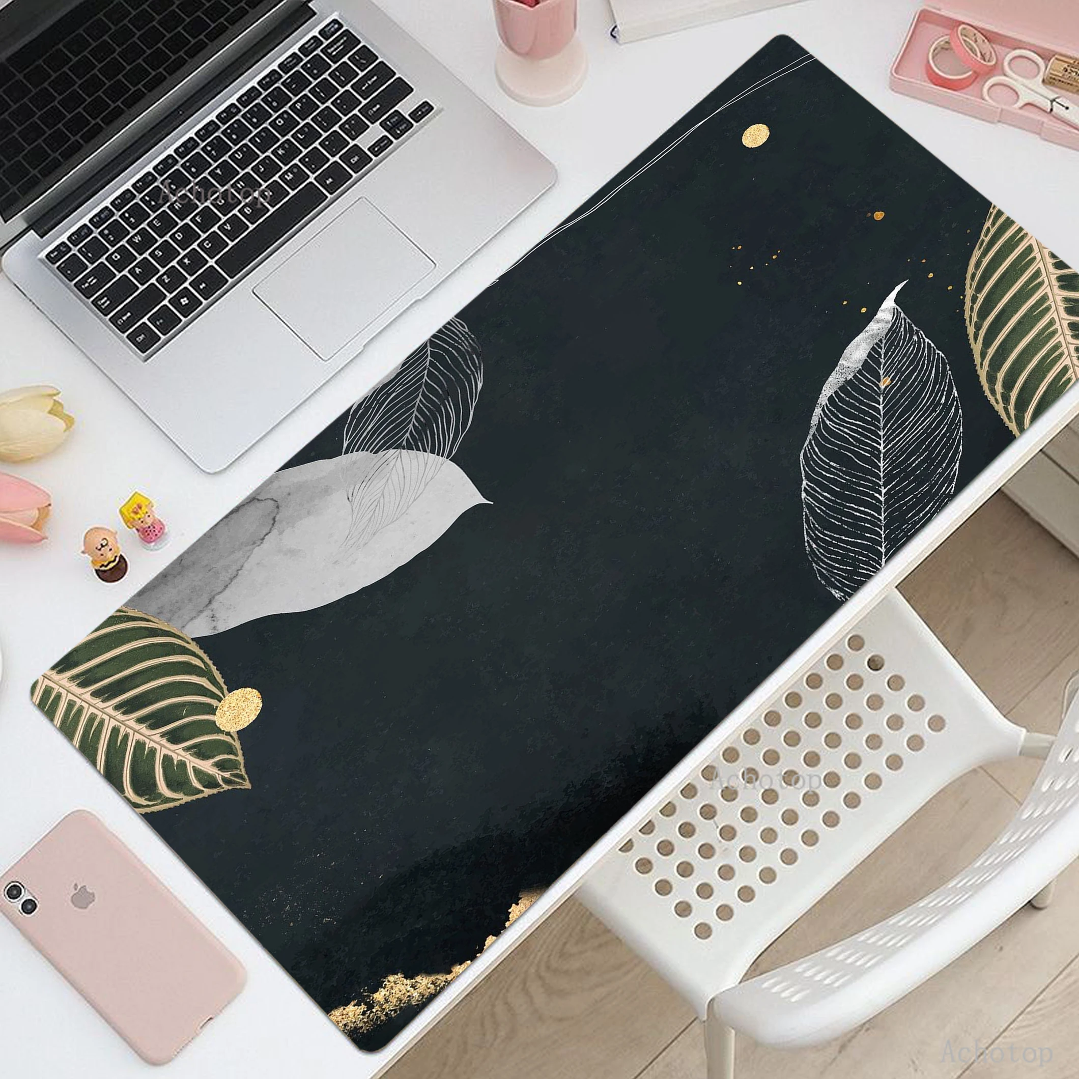 

Tropical Plants Mouse Pad XXL 900x400mm Gaming Gamer Mousepad Large Mouse Mat Computer Locking Edge Deskmat Keyboards Mousemat