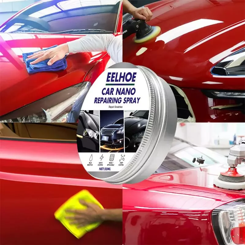

20ml Nano Car Coating Paste Coated Car Paint Care Scratch Creamcar Repair Auto Wash & Maintenance Car Paste Polish Clean