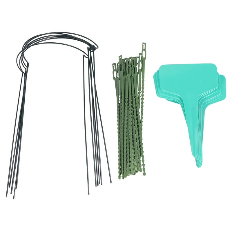 

Стойка для поддержки сада, 6 шт. в упаковке, полукруглая металлическая опора для садовых растений, кольцо для поддержки садовых растений, опо...