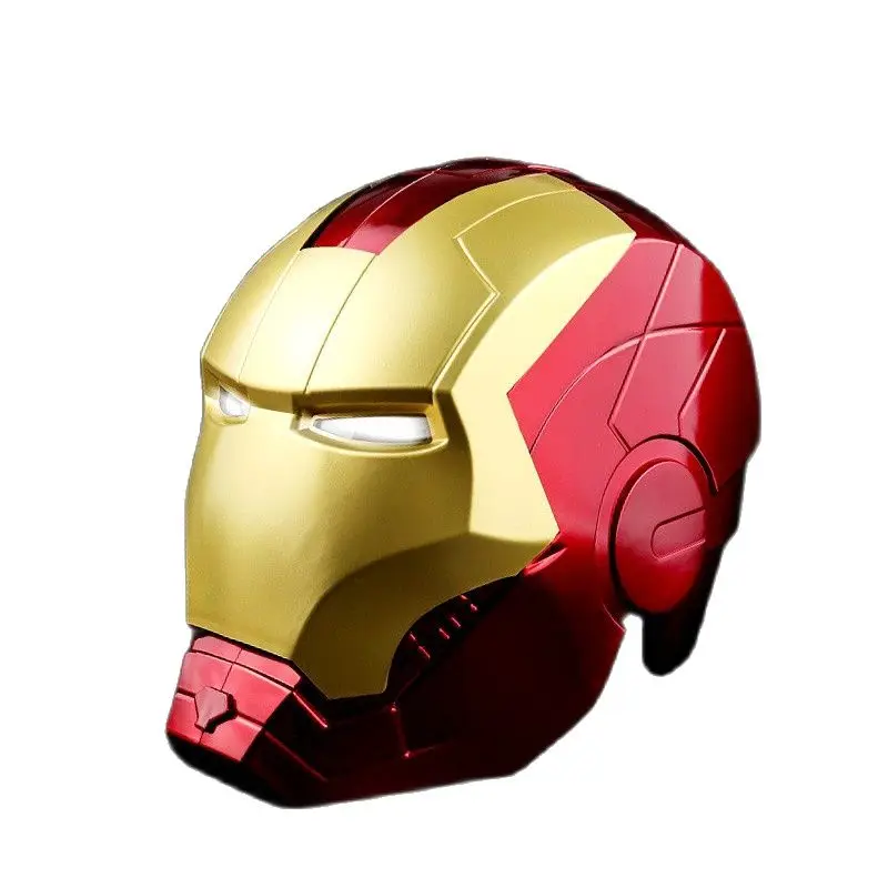 

65cm Marvel Iron Man Helmet 1:1 Wearable Mask Gloves Glowing Eyes Adult Child Model Cosplay Props Model Ornaments Birthday Gifts