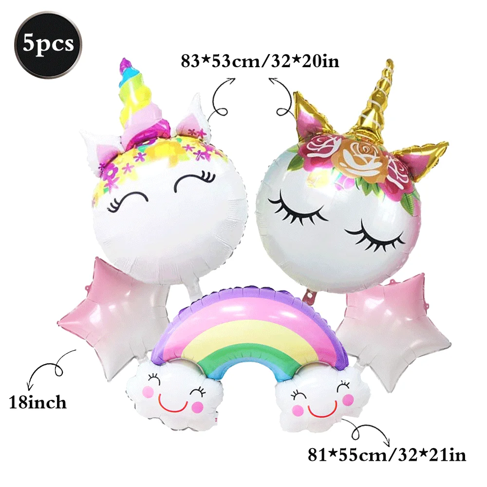 

Украшения для дня рождения единорога EsenTroye