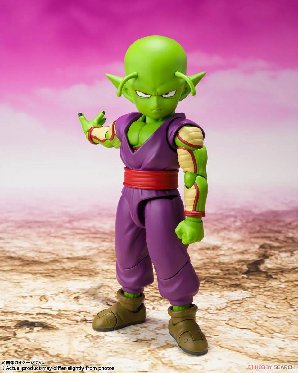 Фото 100% оригинальная коробка Bandai S.H.Figuarts Piccolo Mini Dragon Ball Daima в наличии, аниме-фигурки, модельные игрушки №4